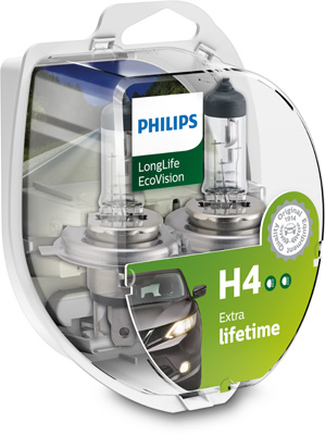 Лампа накаливания, фара дальнего света   12342LLECOS2   PHILIPS