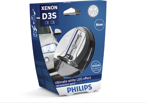 Лампа накаливания, фара дальнего света   42403WHV2S1   PHILIPS