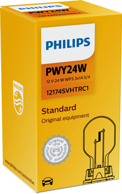 Лампа накаливания, фонарь указателя поворота   12174SVHTRC1   PHILIPS