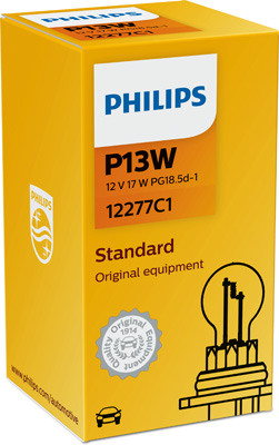 Лампа розжарювання, вказівник повороту   12277C1   PHILIPS