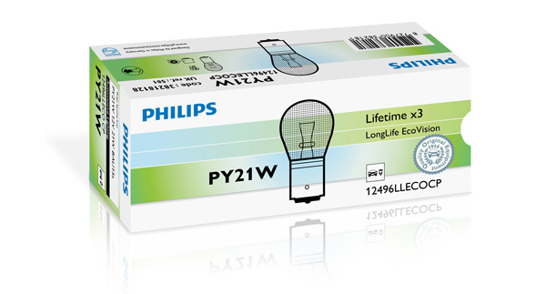 Лампа розжарювання, вказівник повороту   12496LLECOCP   PHILIPS