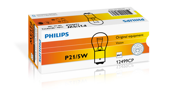 Лампа розжарювання, вказівник повороту   12499CP   PHILIPS