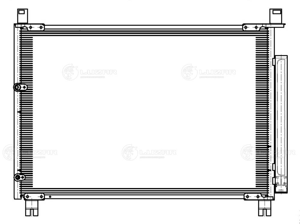 Конденсатор, кондиционер LRAC 1943 LUZAR #2