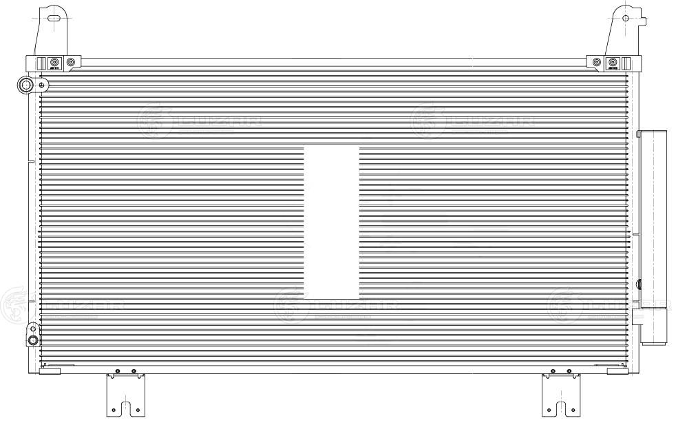 Конденсатор, система кондиціонування повітря LRAC 2316 LUZAR #2