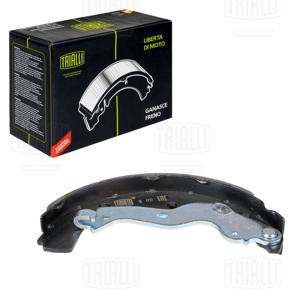 Комплект гальмівних колодок GF 4737 TRIALLI #1