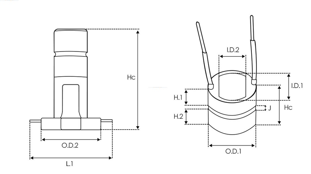 Контактное кольцо, генератор ASL9022 AS-PL #2