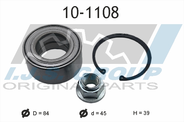 Комплект подшипника ступицы колеса   10-1108   IJS GROUP