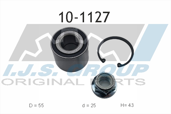 Комплект подшипника ступицы колеса   10-1127   IJS GROUP