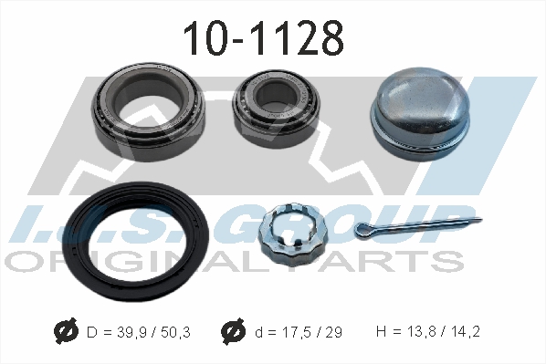 Комплект подшипника ступицы колеса   10-1128   IJS GROUP