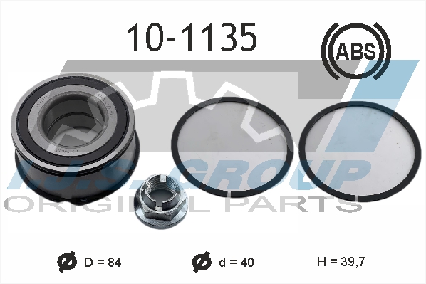 Комплект подшипника ступицы колеса   10-1135   IJS GROUP