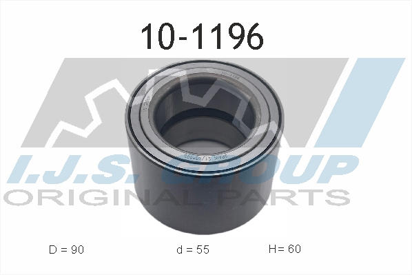 Комплект подшипника ступицы колеса   10-1196   IJS GROUP