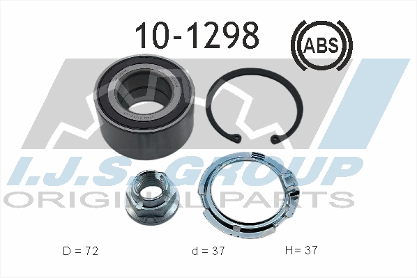 Комплект подшипника ступицы колеса   10-1298   IJS GROUP