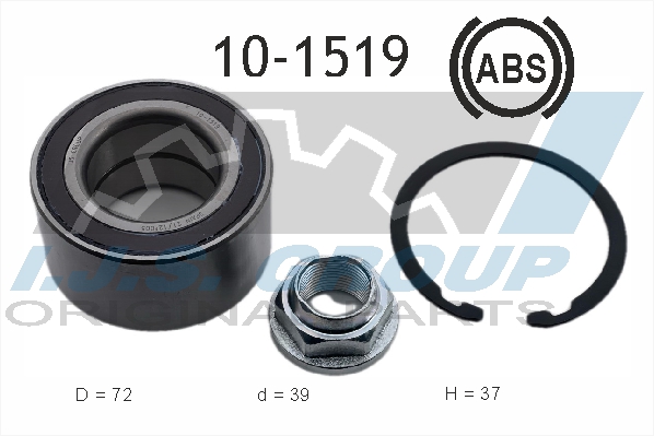 Комплект подшипника ступицы колеса   10-1519   IJS GROUP