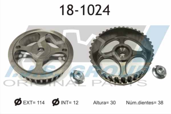 Зубчасте колесо, кулачковий вал   18-1024   IJS GROUP