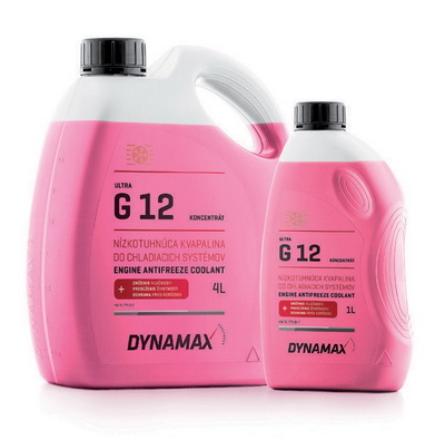 Антифриз DYNAMAX G12 червоний, концентрат, 4 л, 500144