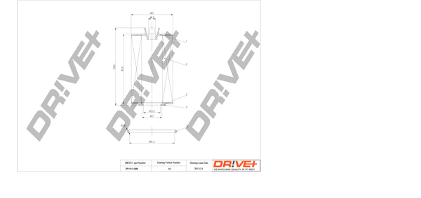 Оливний фільтр   DP1110.11.0098   Dr!ve+