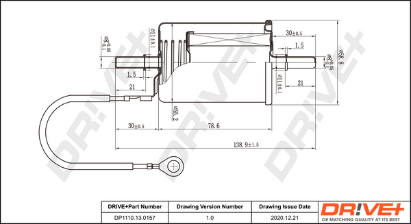 Фільтр палива   DP1110.13.0157   Dr!ve+