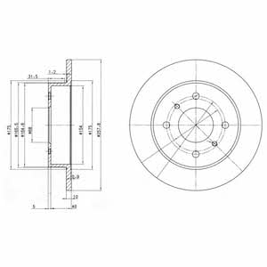 Тормозной диск   DP1010.11.0123   Dr!ve+