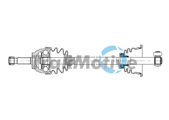 Приводний вал   30-1112   TrakMotive