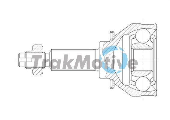 Шарнирный комплект, приводной вал   40-0638   TrakMotive