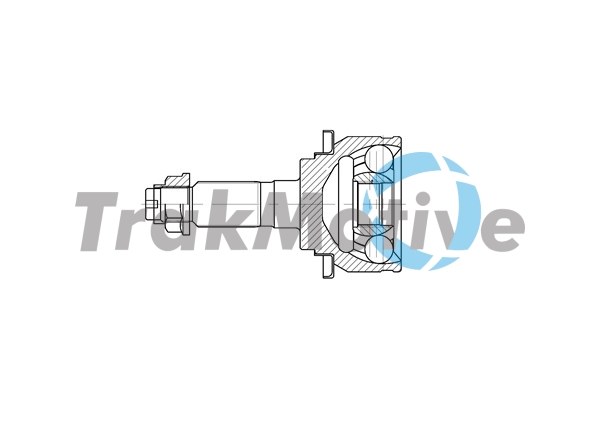 Шарнирный комплект, приводной вал   40-0837   TrakMotive