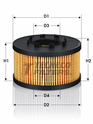 Оливний фільтр   OL0124E   TECNECO FILTERS