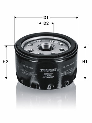 Масляный фильтр   OL100   TECNECO FILTERS