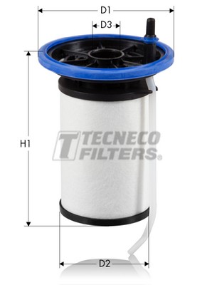 Фільтр палива   GS026046E   TECNECO FILTERS