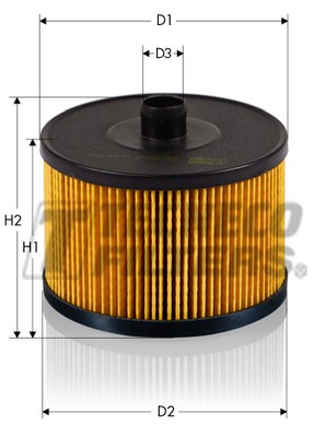 Фільтр палива   GS0304E   TECNECO FILTERS