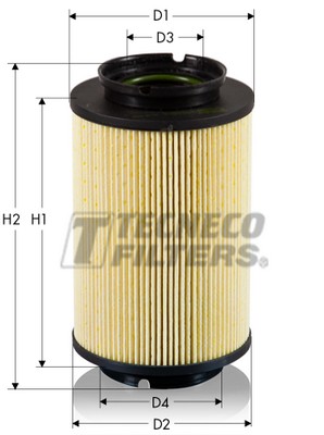 Фільтр палива   GS0308E   TECNECO FILTERS