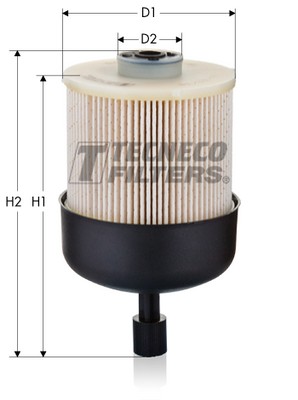 Фільтр палива   GS0338/22E   TECNECO FILTERS