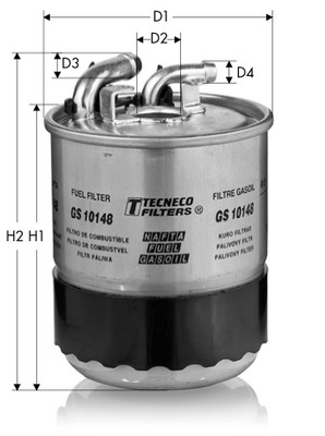 Топливный фильтр   GS10148   TECNECO FILTERS