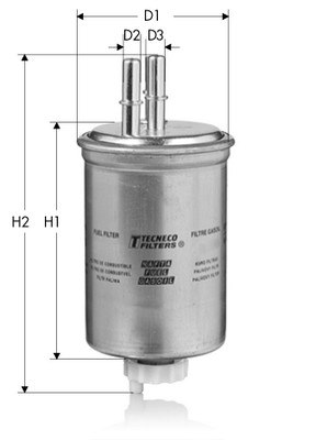 Топливный фильтр   GS226   TECNECO FILTERS