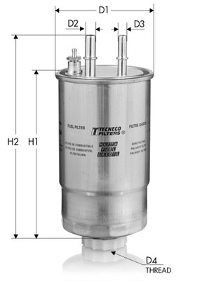 Фільтр палива   GS24/01   TECNECO FILTERS