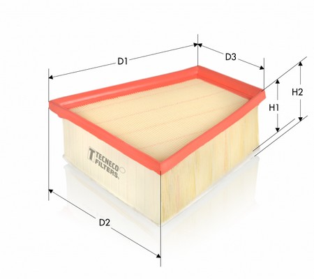 Повітряний фільтр   AR10651PMS   TECNECO FILTERS