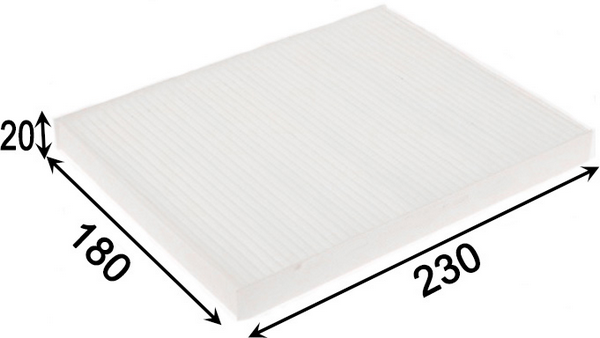 Фильтр, воздух во внутренном пространстве   AC9410   JS ASAKASHI