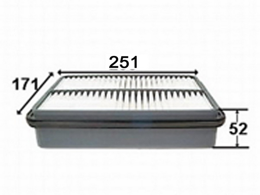 Повітряний фільтр   A171J   JS ASAKASHI