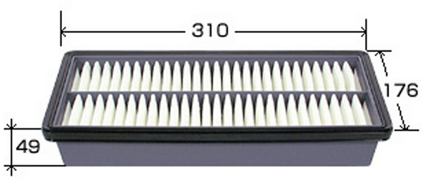 Повітряний фільтр   A474J   JS ASAKASHI
