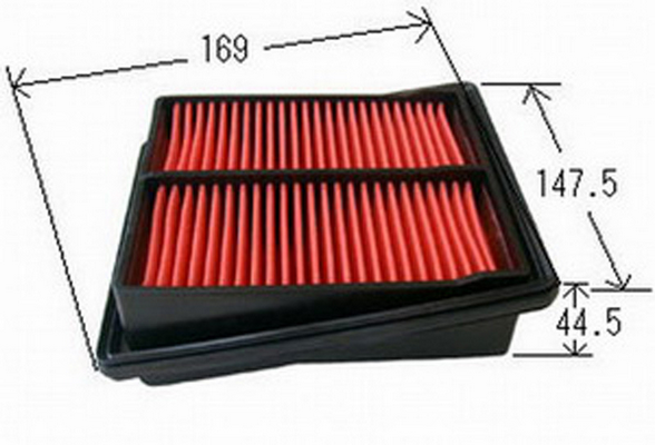 Повітряний фільтр   A884J   JS ASAKASHI