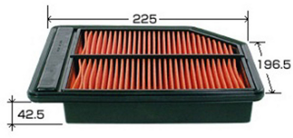 Повітряний фільтр   A886J   JS ASAKASHI