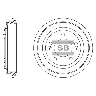 Гальмівний барабан   SD1130   Hi-Q