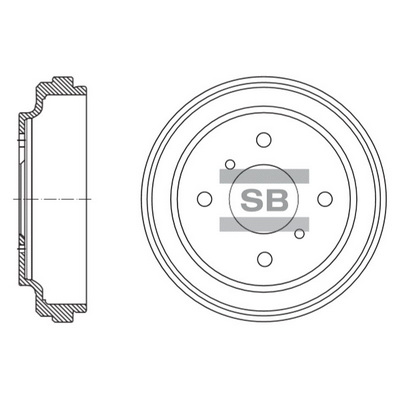 Гальмівний диск, Hi-Q SD4219 Гальмівний диск, Hi-Q SD4219