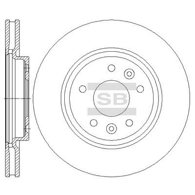 Тормозной диск   SD4251   Hi-Q