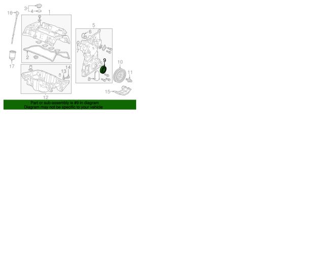 Уплотняющее кольцо, коленчатый вал   91212-59B-003   HONDA