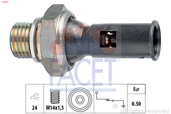 Гідравлічний вимикач   7.0056   FACET