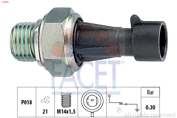 Гідравлічний вимикач   7.0096   FACET