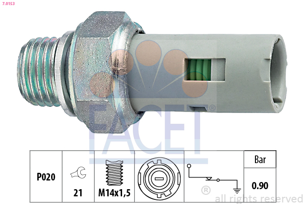 Гідравлічний вимикач   7.0153   FACET