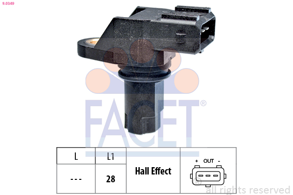 Датчик импульсов   9.0349   FACET