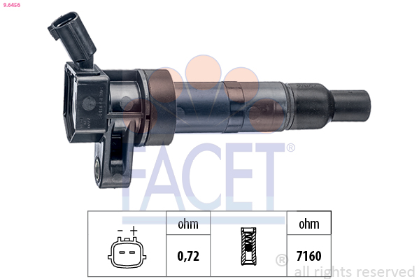 Катушка зажигания   9.6456   FACET