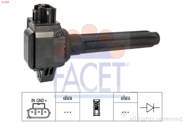 Котушка запалювання   9.6539   FACET